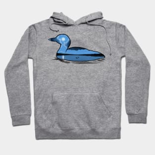 Loon Silhouette - Moonlight Hoodie